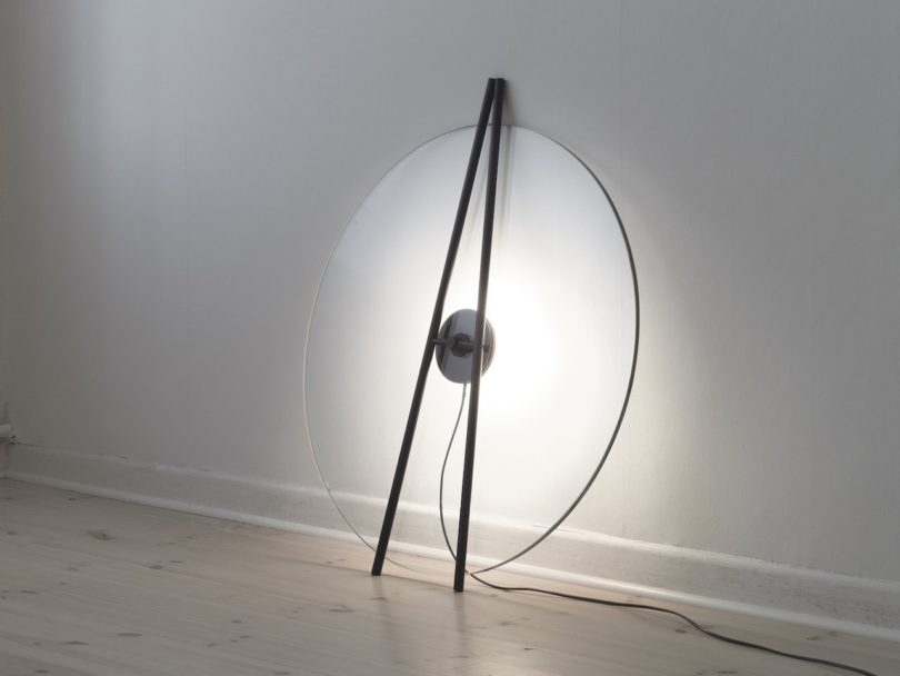 Sculptural Floor Light by Daniel Rybakken for J. HILL’s Standard