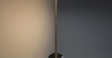 Killay Kinetic Lamp in Stainless Steel and Oak by Singular Design