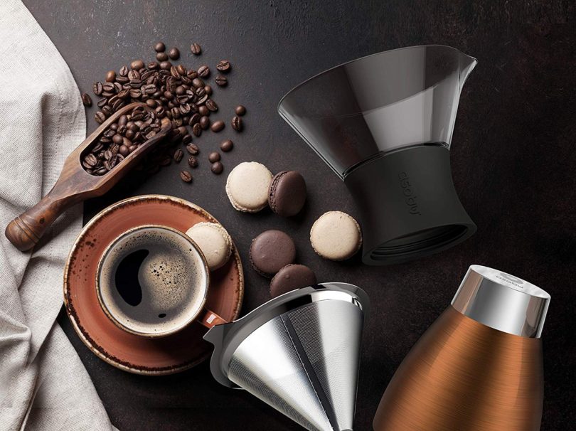 Asobu Copper Insulated Pour Over Coffee Maker (32 oz.)