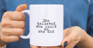 She Believed She Could So She Did Mug