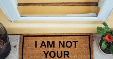 I Am Not Your Doormat Doormat