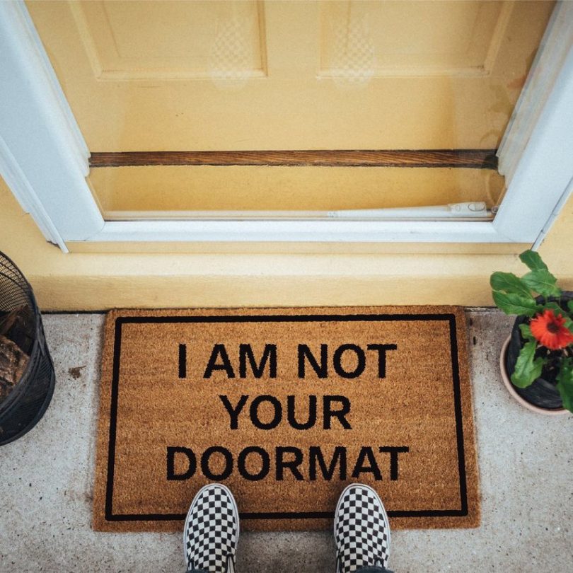 I Am Not Your Doormat Doormat
