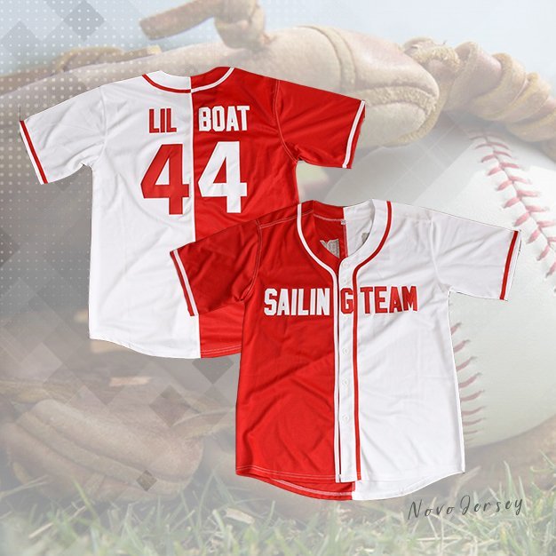 Lil Boat Lil Yachty #44 Sailing Team Baseball Jersey