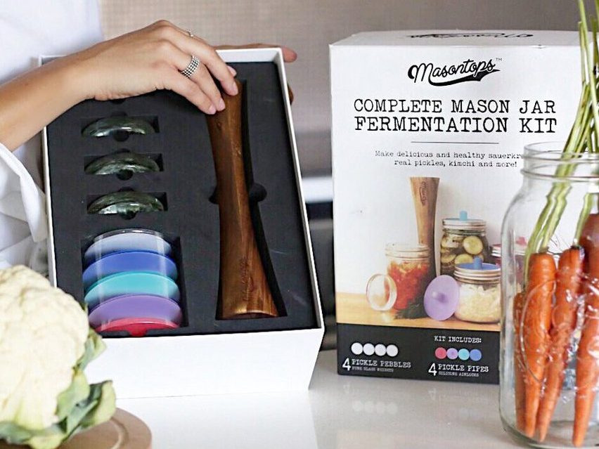 Complete Mason Jar Fermentation Kit