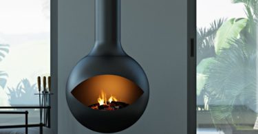 Zen Occhio Suspended Fireplace