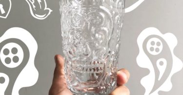 Candy Skull Drinking Glass Set