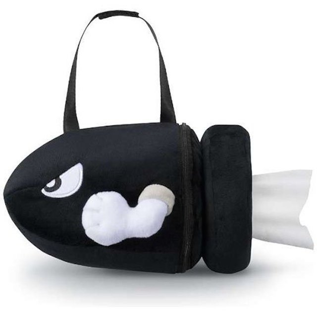 Super Mario Bullet Bill Tissue Holder