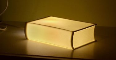 Porcelain BookLamp by Bergontwerp