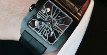 Cartier Santos-Dumont Skeleton Watch