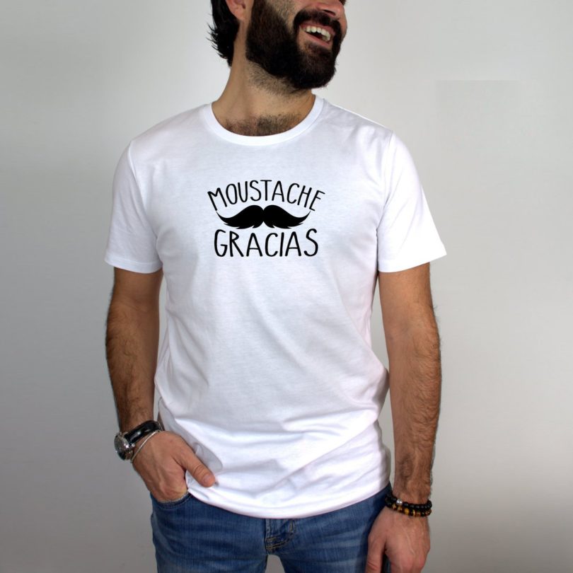 Moustache Gracias T-shirt