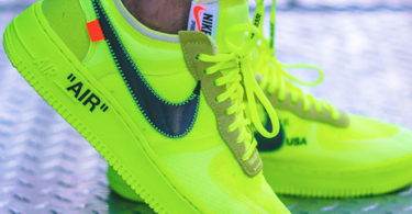 Nike Off White Air Force 1 Volt