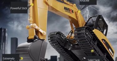 RC Alloy Excavator RTR 1:14 2.4GHz 15CH
