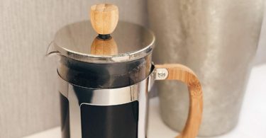 Coffee Craft Co. Bamboo & Glass French Press