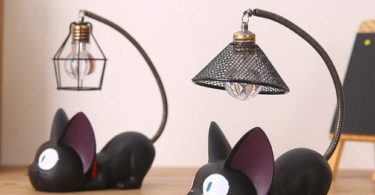 WINOMO Resin Cat Design lamp