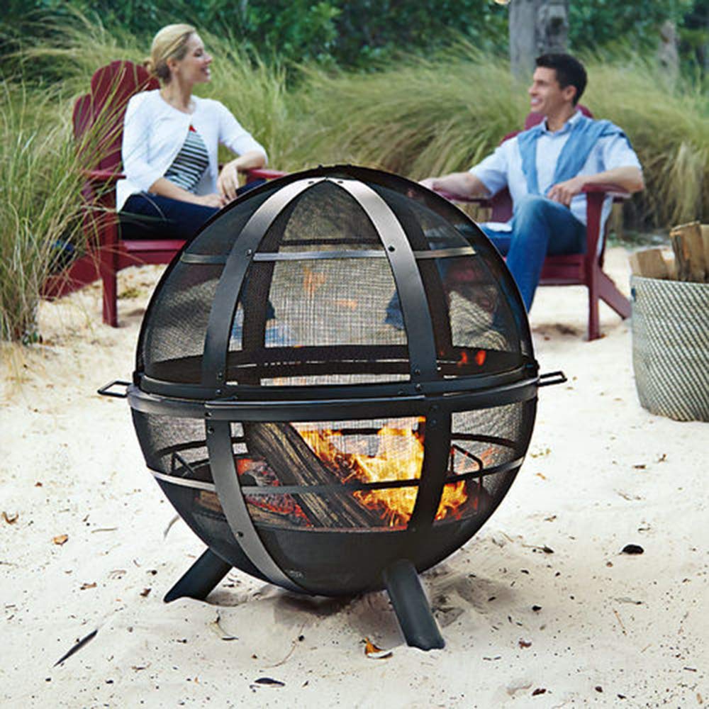 Regal Flame Globe Ball Outdoor Backyard Garden Home Light Fire Pit