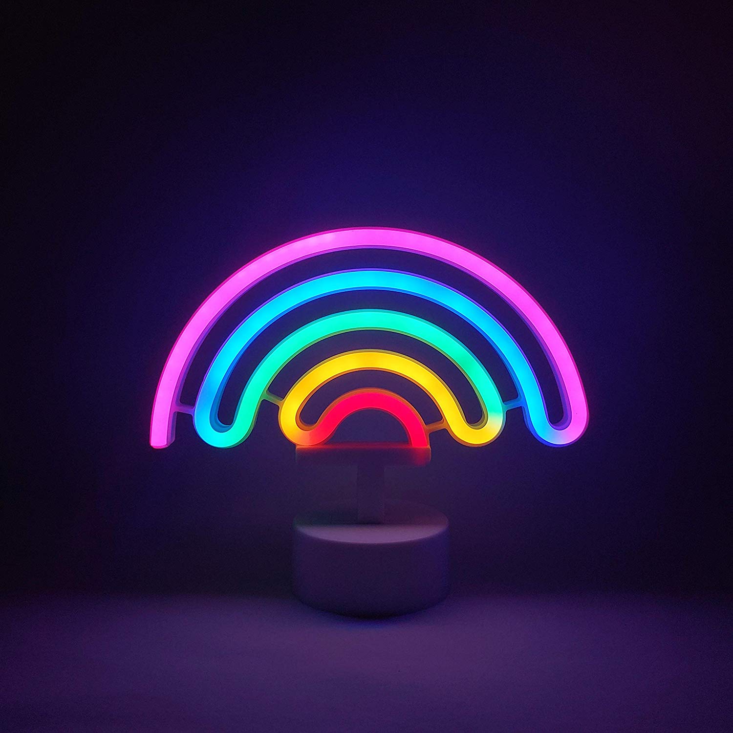 Neon Signs Rainbow Indoor Night Light