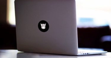 Transformer MacBook Decal