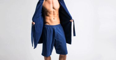 DudeRobe Luxury Towel Lined Hooded Bathrobe