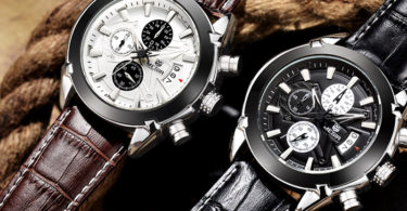 MEGIR Chronograph Military Watch