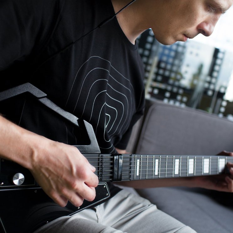 Jammy Super Portable Digital Guitar with Detachable Neck