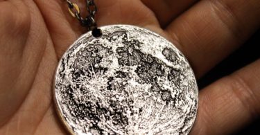 Supermoon Silver Necklace