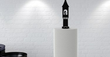 The Princess in the Tower Metal Paper Towel Holder