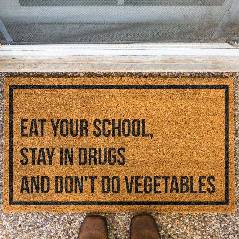 Eat Your School Doormat