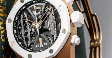 Audemars Piguet Royal Oak Concept 44MM White 18K Rose Gold Tourbillon Chronograph