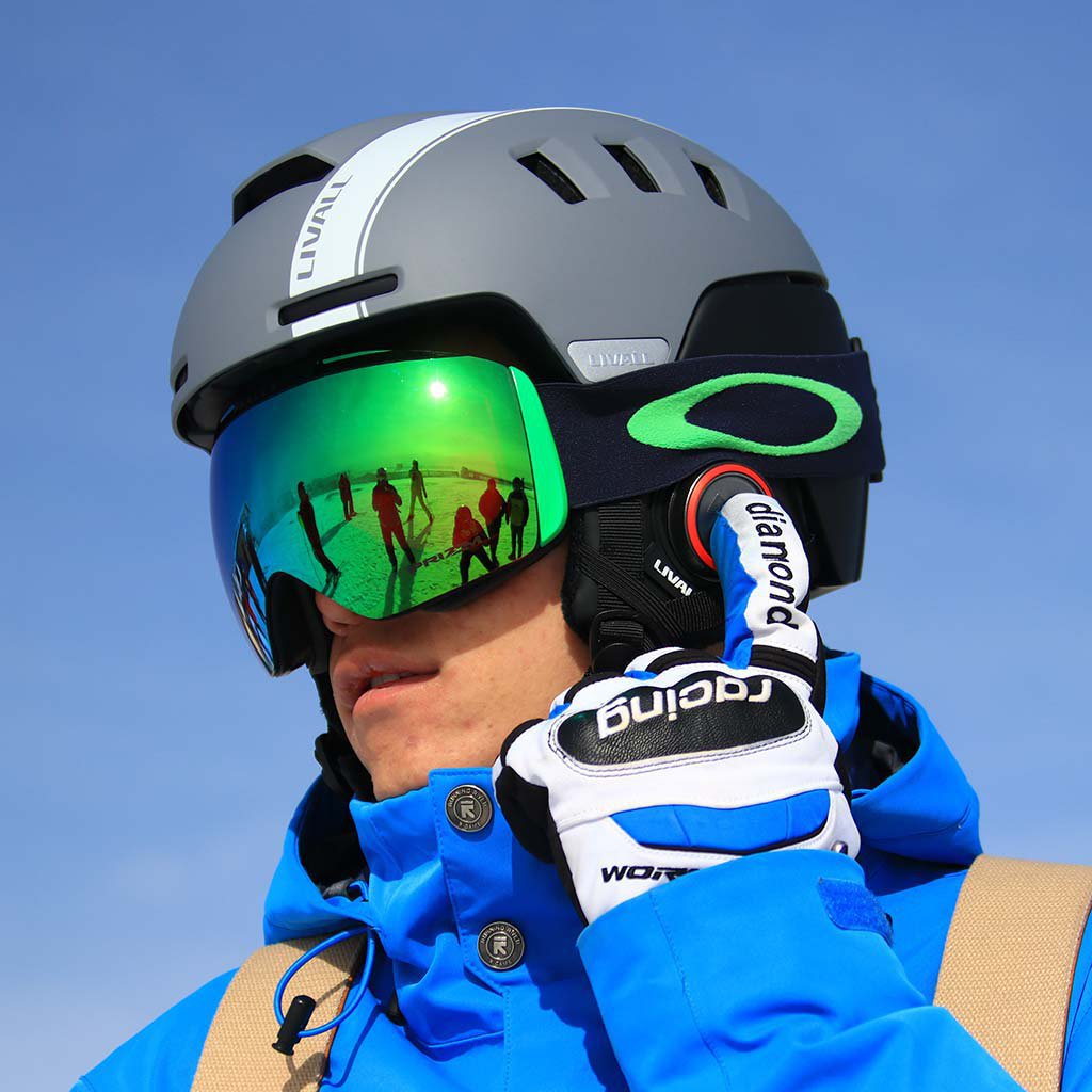 Smart Skiing Helmet