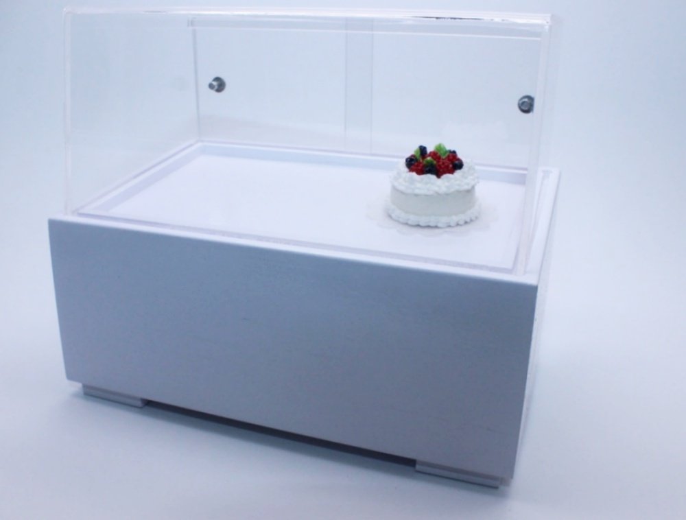 Acrylic Display Ice cream Cabinet Handcraft