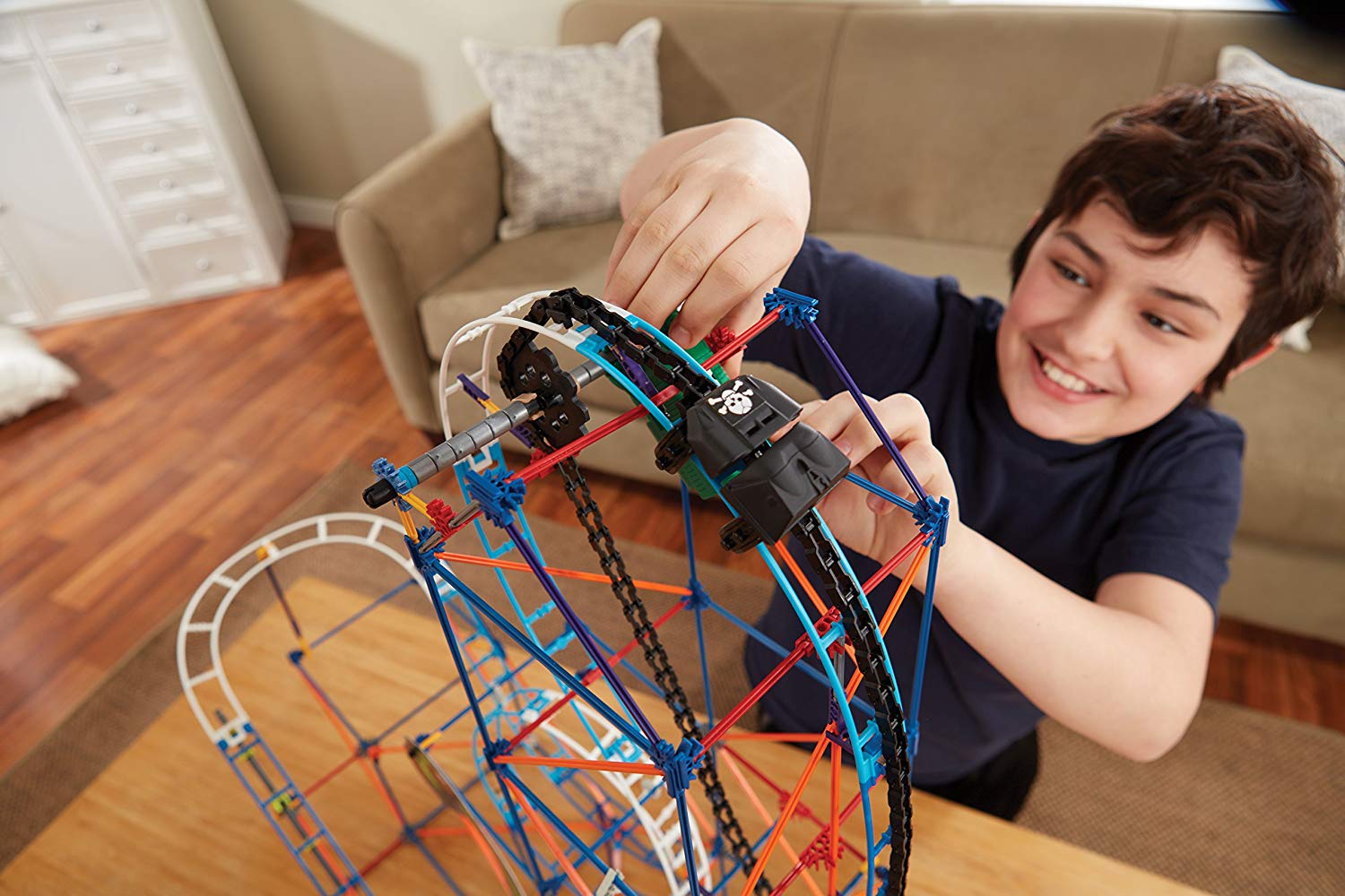 K’NEX Thrill Rides-Kraken’s Revenge Roller Coaster Building Set