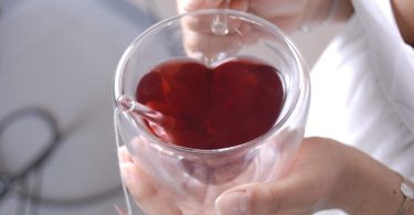 Heart Shaped Mug Tea Cups