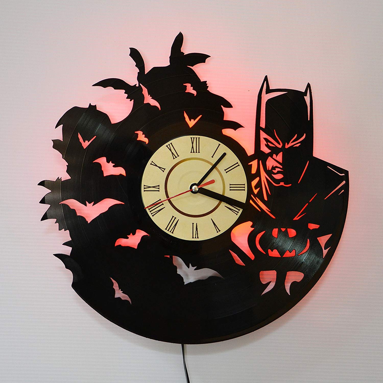 Iskra Shop Batman MOVIE RED LED Wall Lights