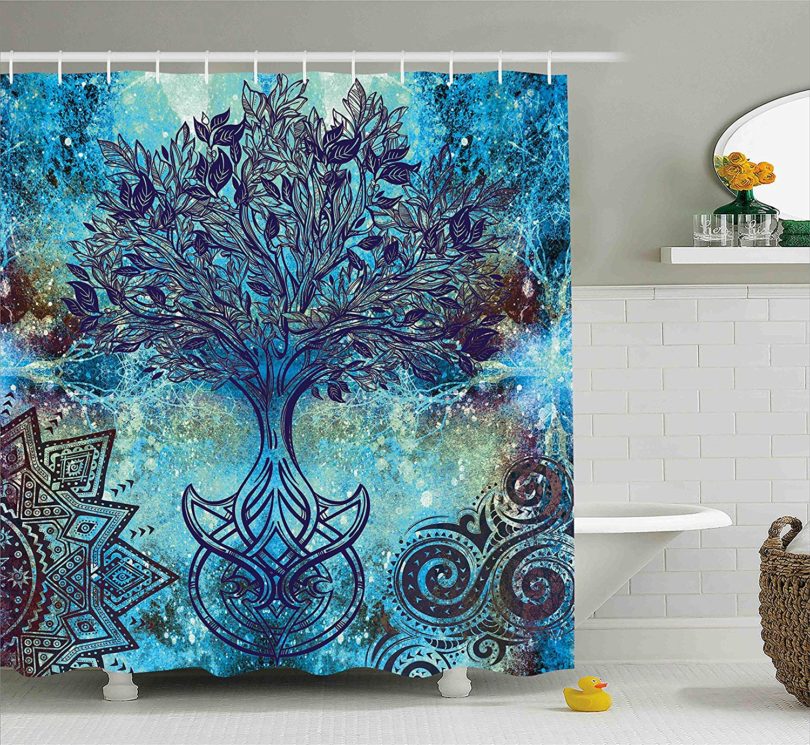 Ambesonne Ethnic Shower Curtain