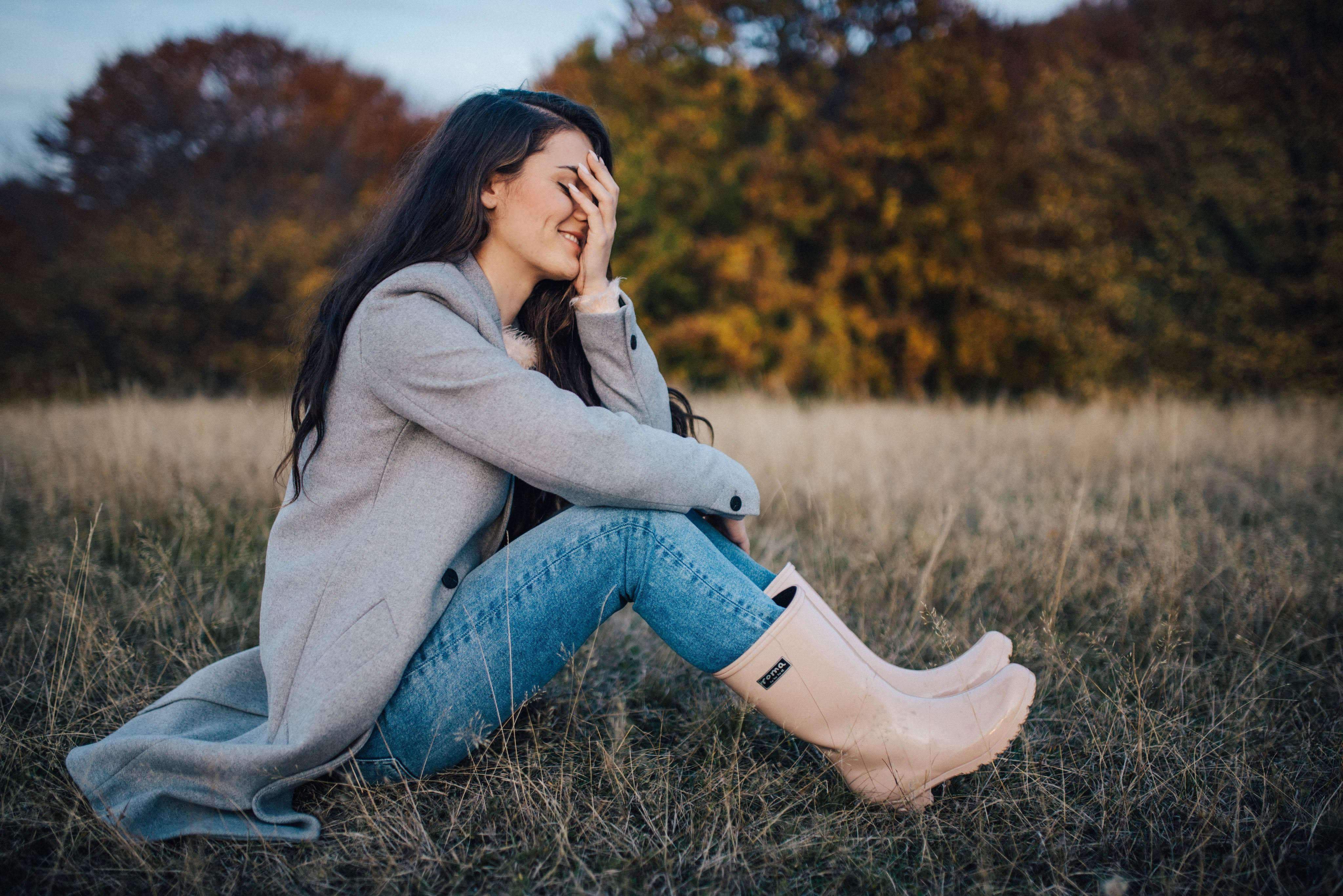 EMMA Mid Calf Blush Rain Boots