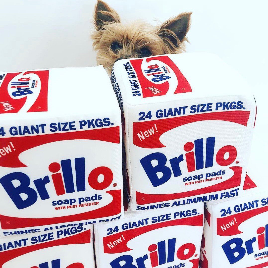 Andy Warhol Brillo Box Medium Plush