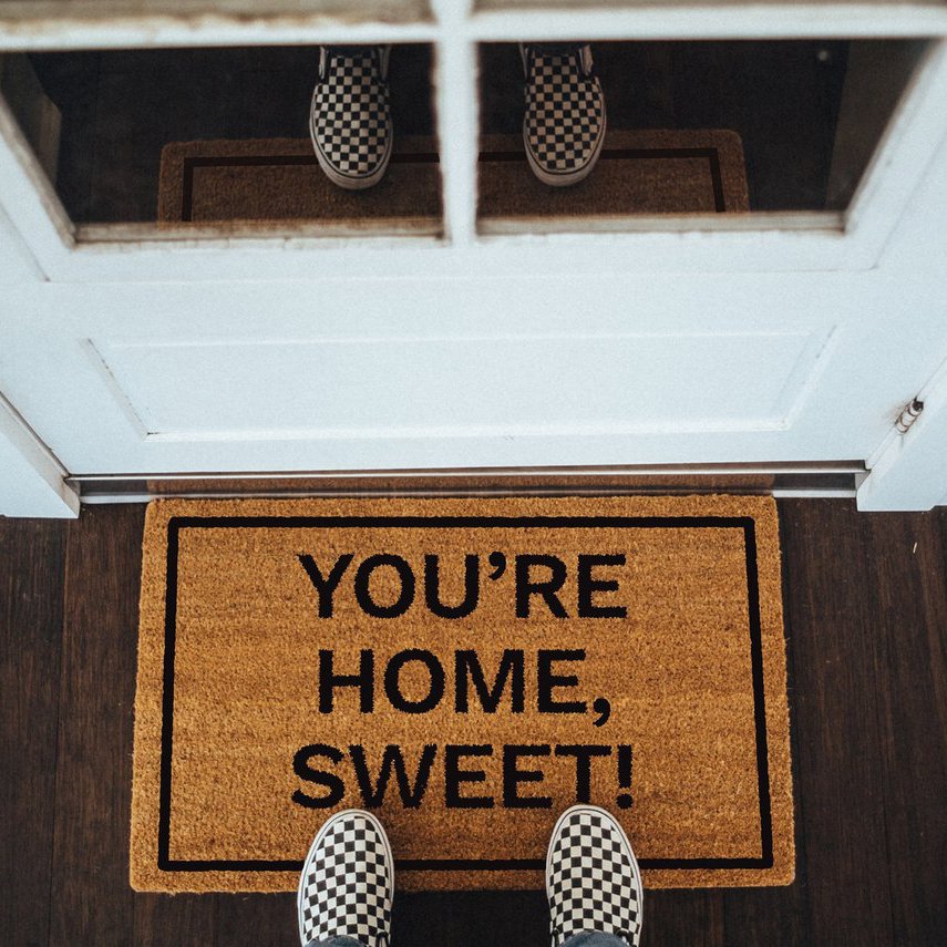 You’re Home, Sweet! Doormat