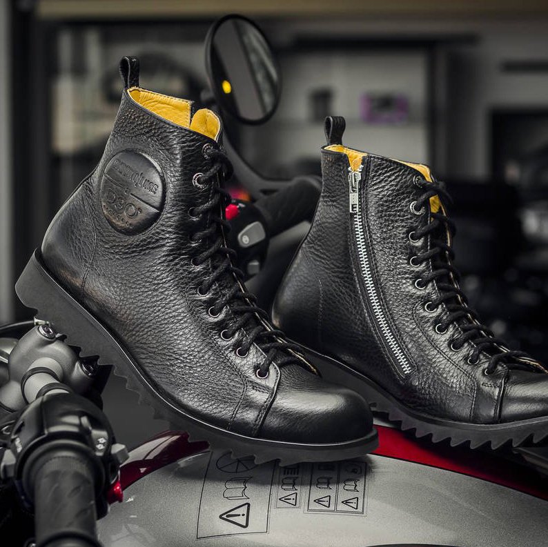 Cruise Motorcycle Boots D3O Protection by Umberto Luce