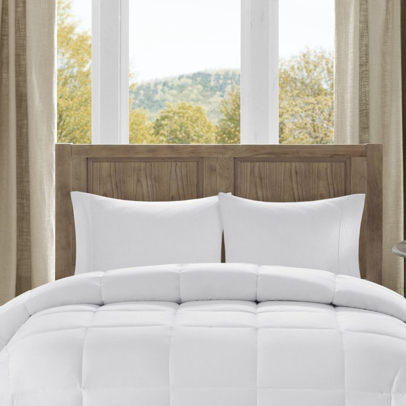 Mandarin Home Luxury 100% Rayon Derived From Bamboo Comforter with Goose Down Alternative Fill