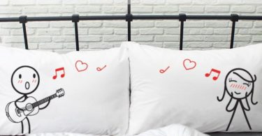 Love Me Tender His & Hers Pillowcases