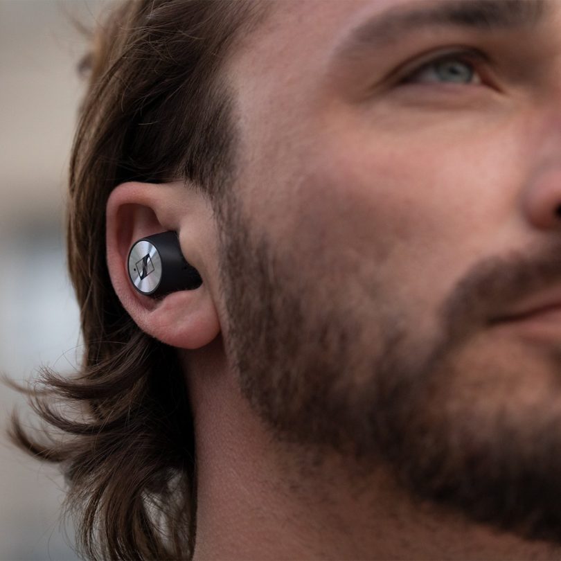 sennheiser momentum true wireless bluetooth earbuds with fingertip touch control