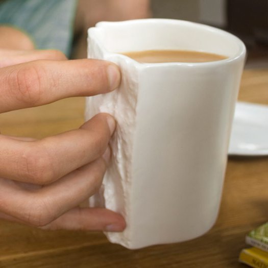 Pinch Hold Mug