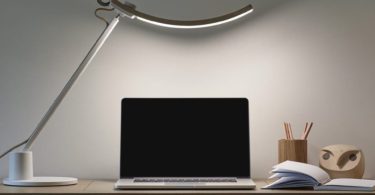 WiT Genie e-Reading Smart LED Desk Lamp Galaxy Silver