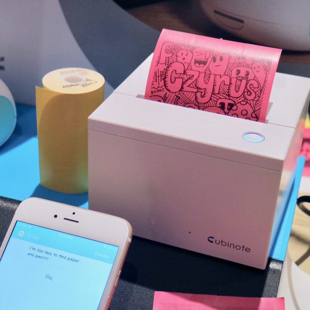 Cubinote Smart Sticky Note Printer