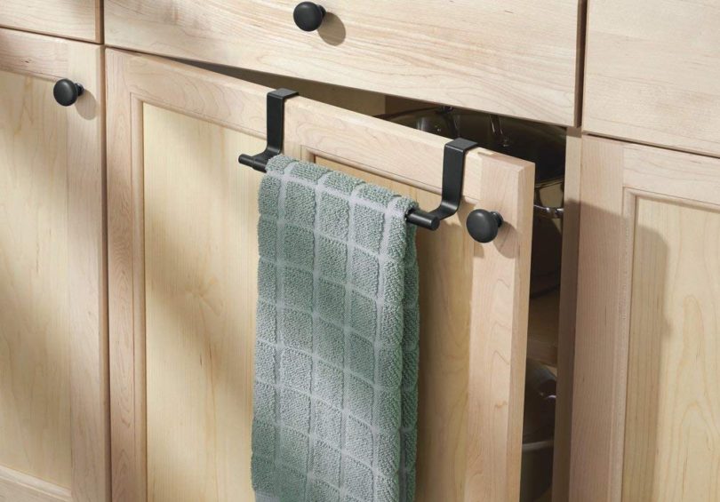 8 kitchen cabinet towel bar