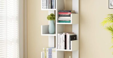Tribesigns 8-Shelf Tree Bookshelf