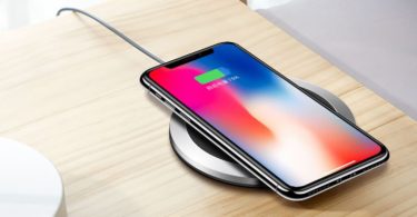 Clear Qi Wireless Fast Charging Dock