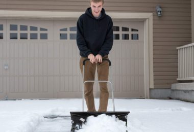 ORIENTOOLS Heavy Duty Snow Shovel