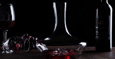 NP YouYah Iceberg Wine Decanter- 100% Hand Blown Lead-free Crystal Glass