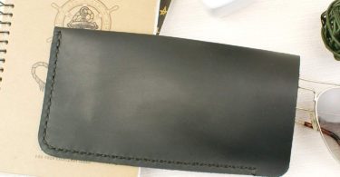 Soft Eyeglass Case Real Crazy Horse Leather